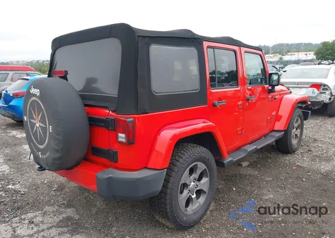 2017 Jeep Wrangler Unlimited Sahara 4X4 from USA, damaged, VIN 1C4HJWEG3HL547718